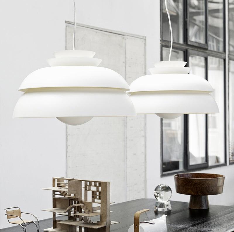 Orlenna Suspension Scandinave Blanche - Neutralighting