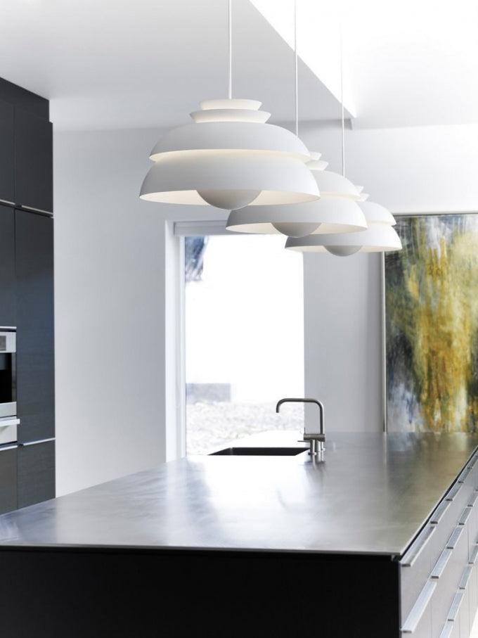 Orlenna Suspension Scandinave Blanche - Neutralighting
