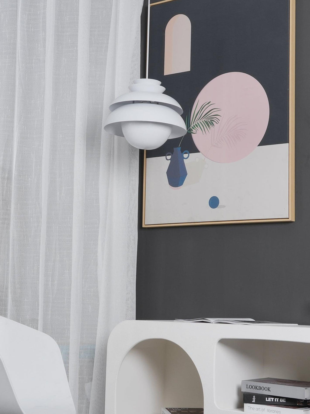 Orlenna Suspension Scandinave Blanche - Neutralighting