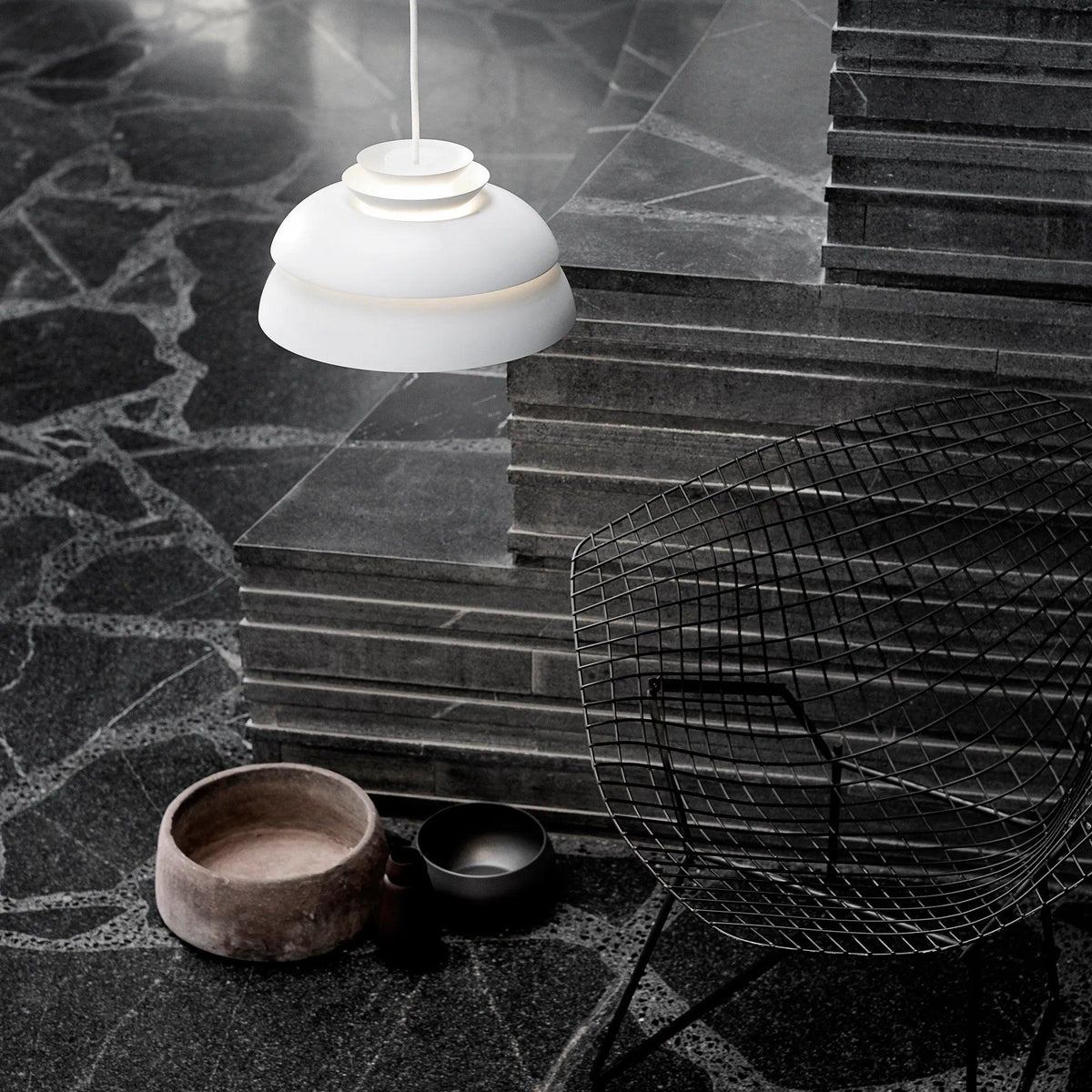Orlenna Suspension Scandinave Blanche - Neutralighting