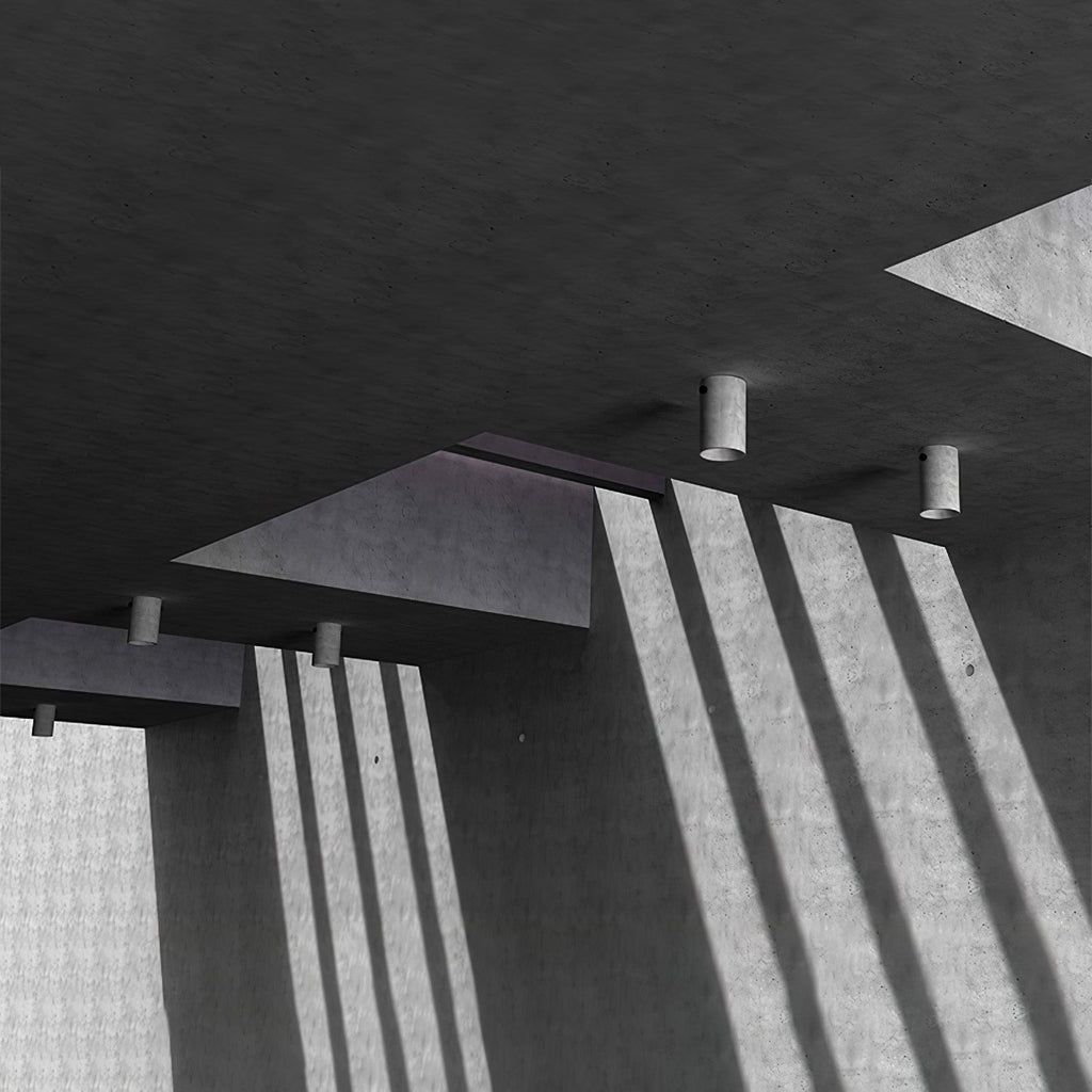 Aura Plafonnier moderne et minimaliste en béton - Neutralighting
