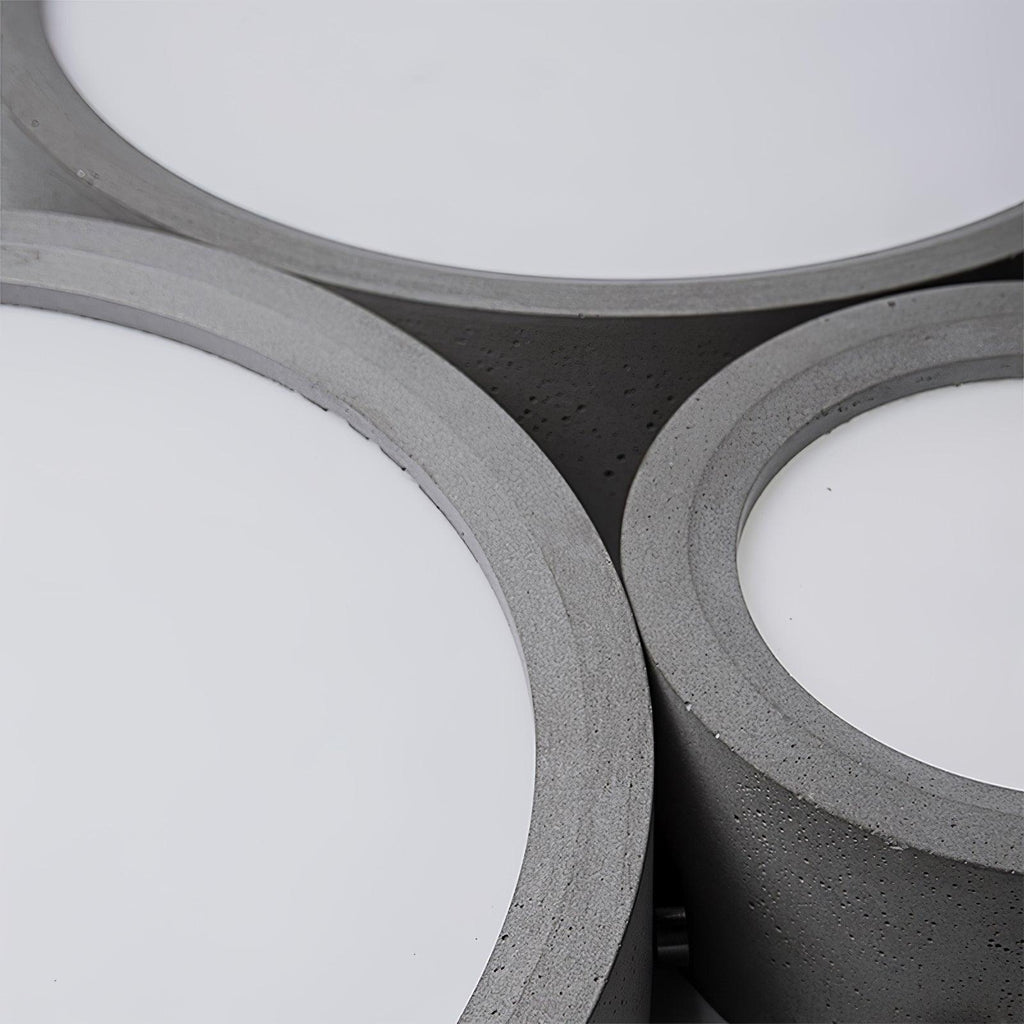 Aura Plafonnier moderne et minimaliste en béton - Neutralighting