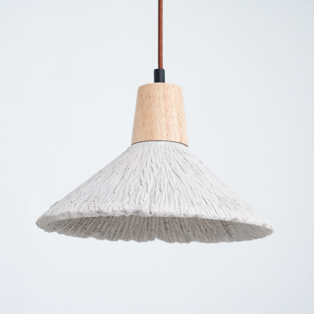 Solara Lampe suspendue en béton plissé - Neutralighting