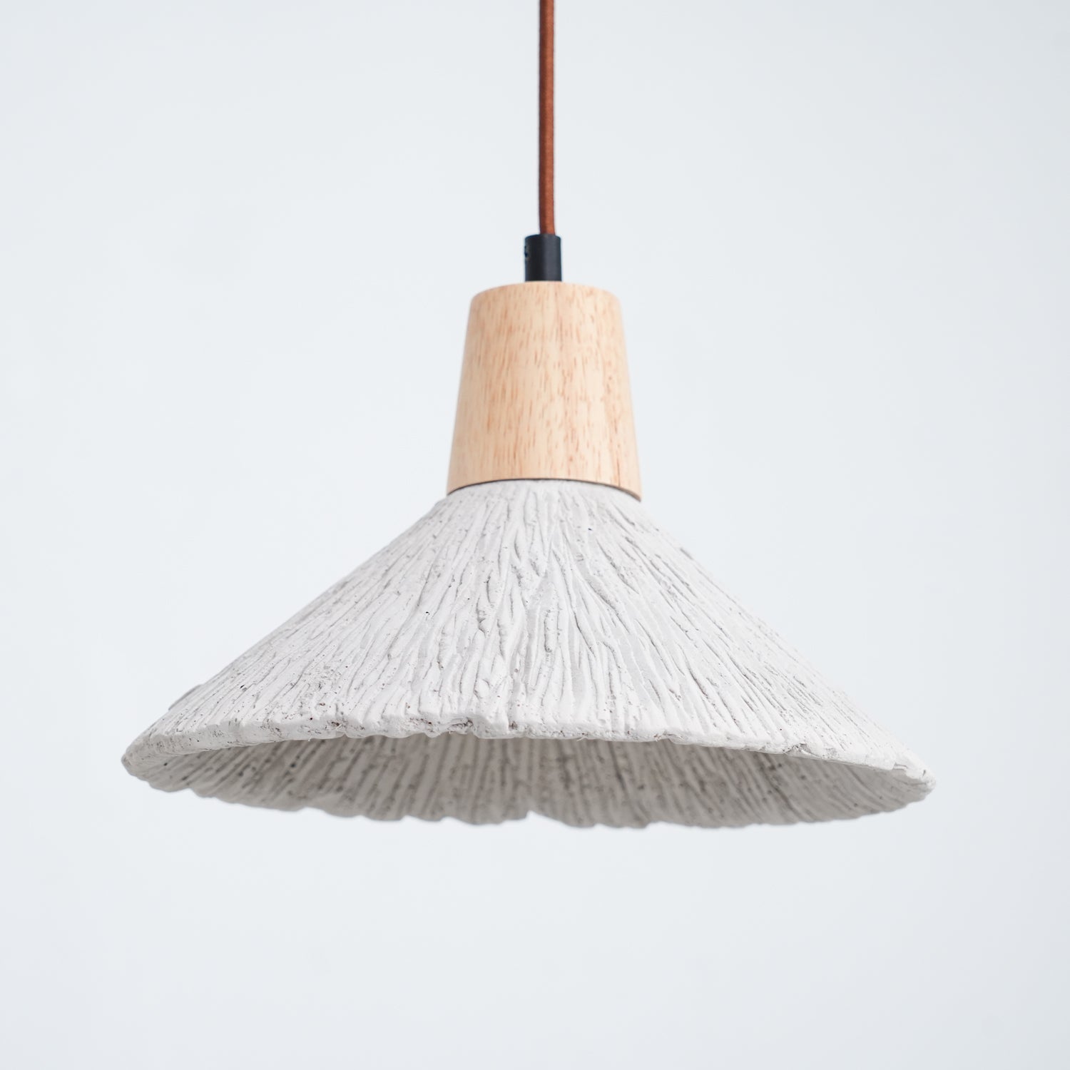 Solara Lampe suspendue en béton plissé - Neutralighting