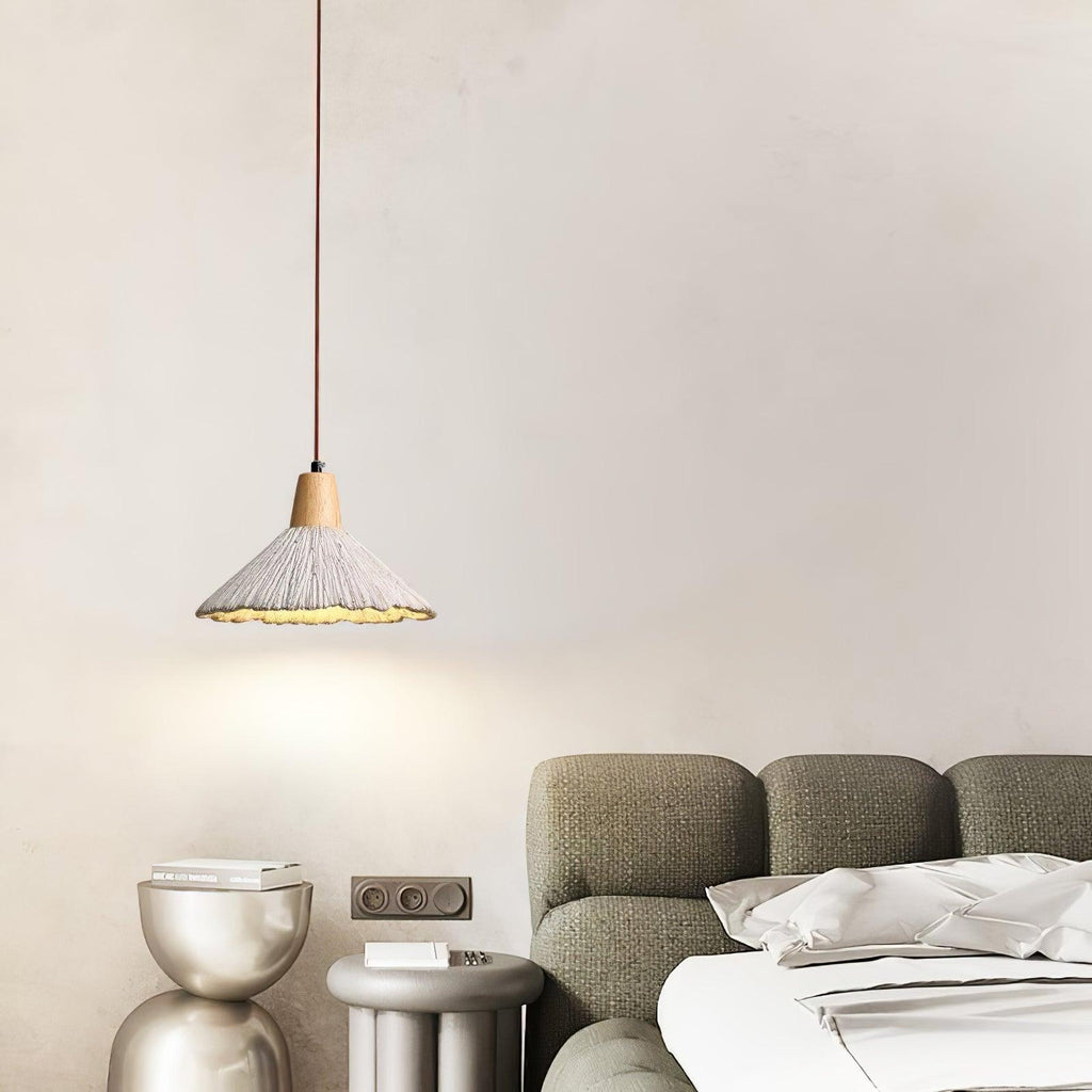 Solara Lampe suspendue en béton plissé - Neutralighting