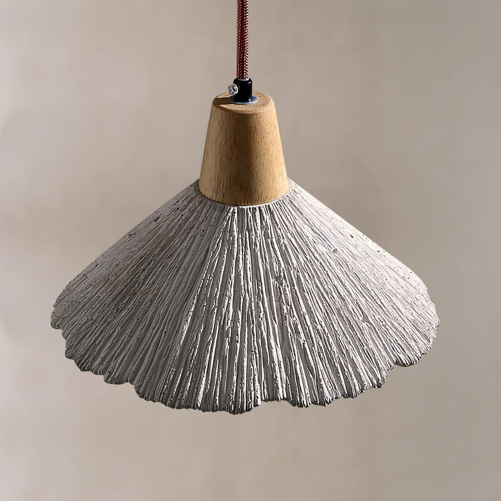 Solara Lampe suspendue en béton plissé - Neutralighting