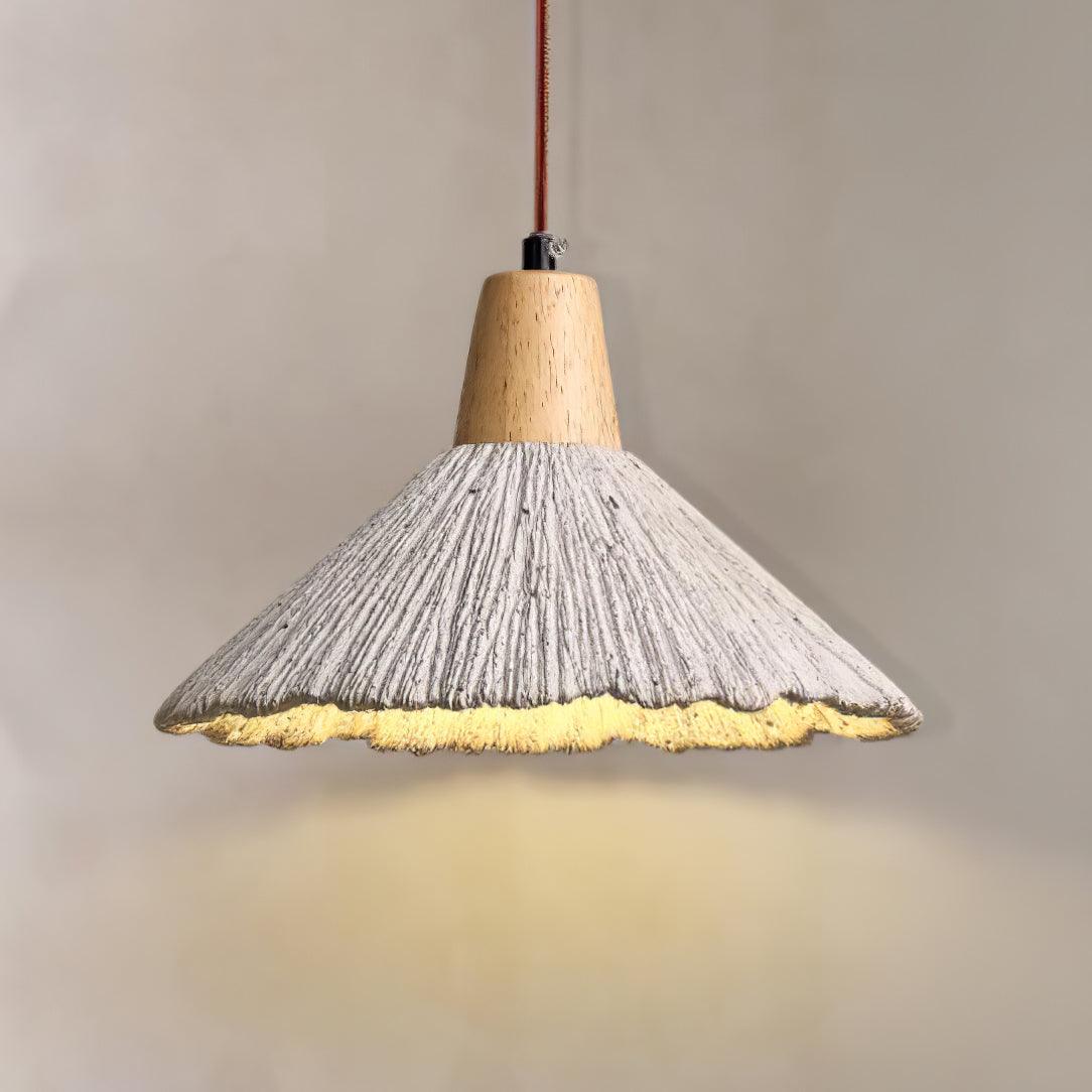 Solara Lampe suspendue en béton plissé - Neutralighting