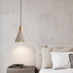 Solara Lampe suspendue en béton plissé - Neutralighting