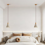 Solara Lampe suspendue en béton plissé - Neutralighting