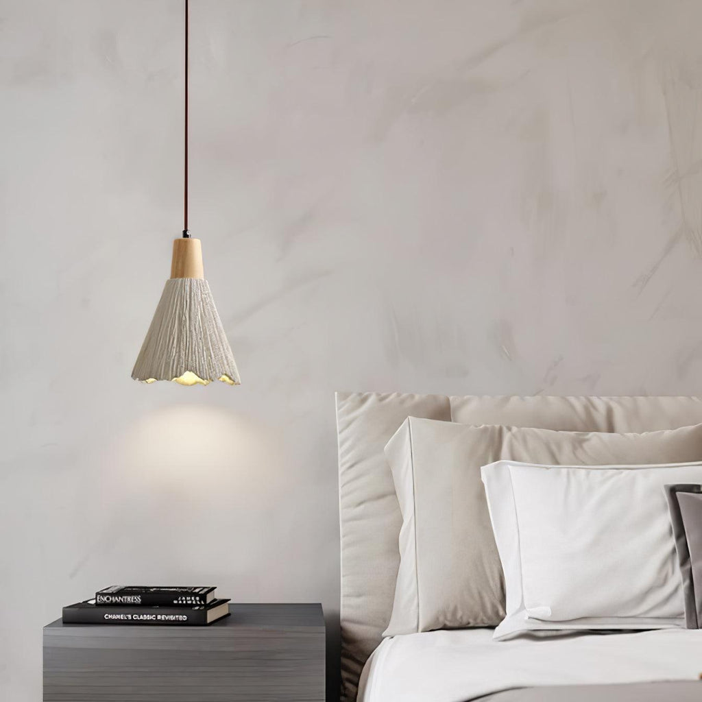 Solara Lampe suspendue en béton plissé - Neutralighting