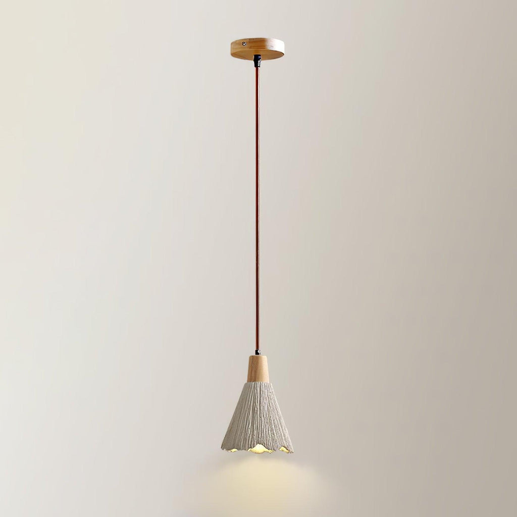 Solara Lampe suspendue en béton plissé - Neutralighting