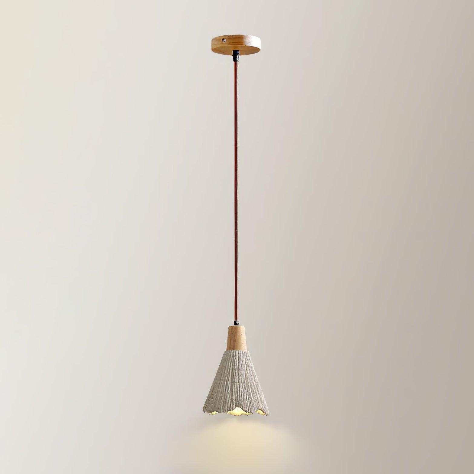 Solara Lampe suspendue en béton plissé - Neutralighting
