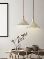 Solara Lampe suspendue en béton plissé - Neutralighting