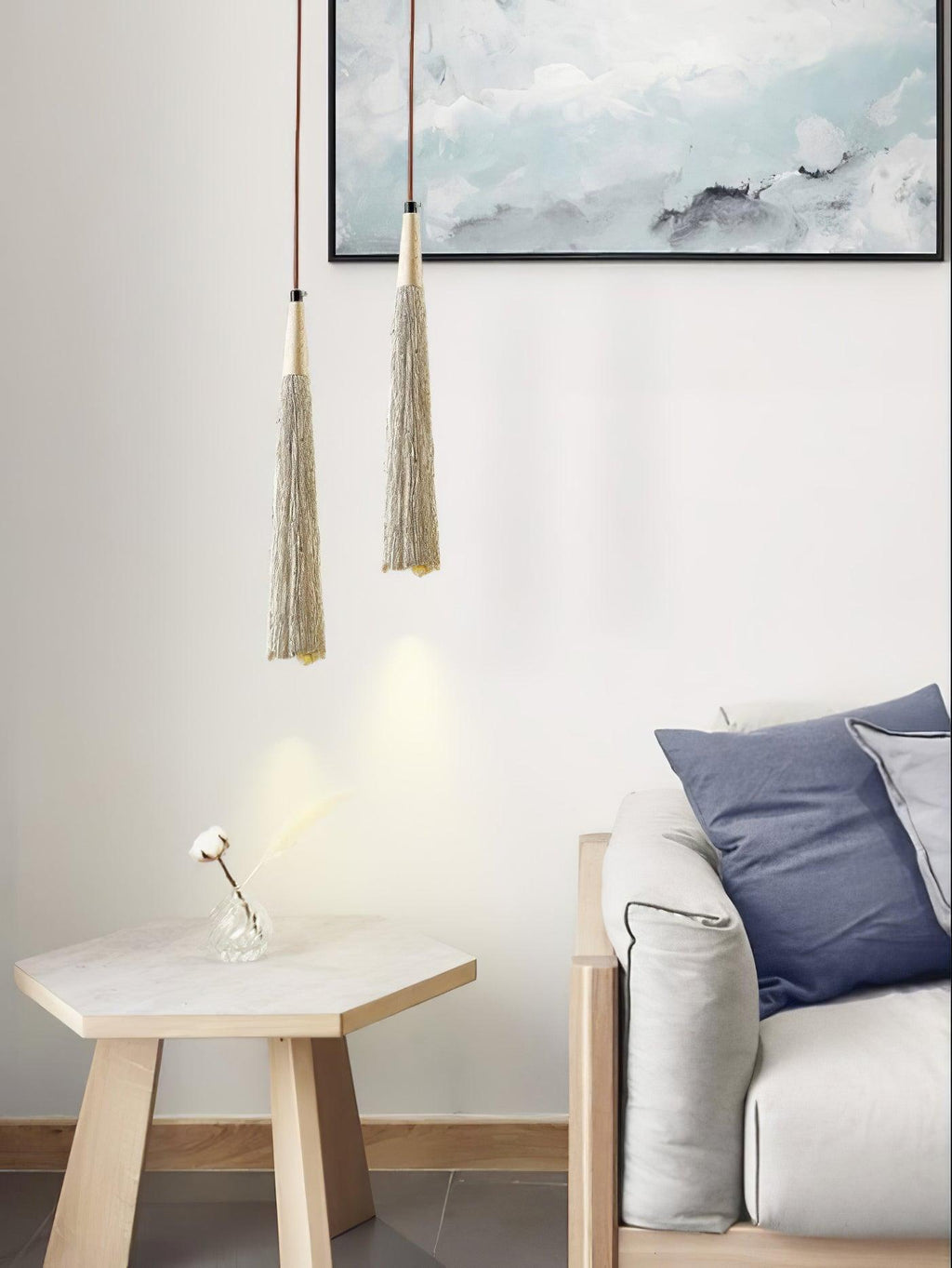Solara Lampe suspendue en béton plissé - Neutralighting
