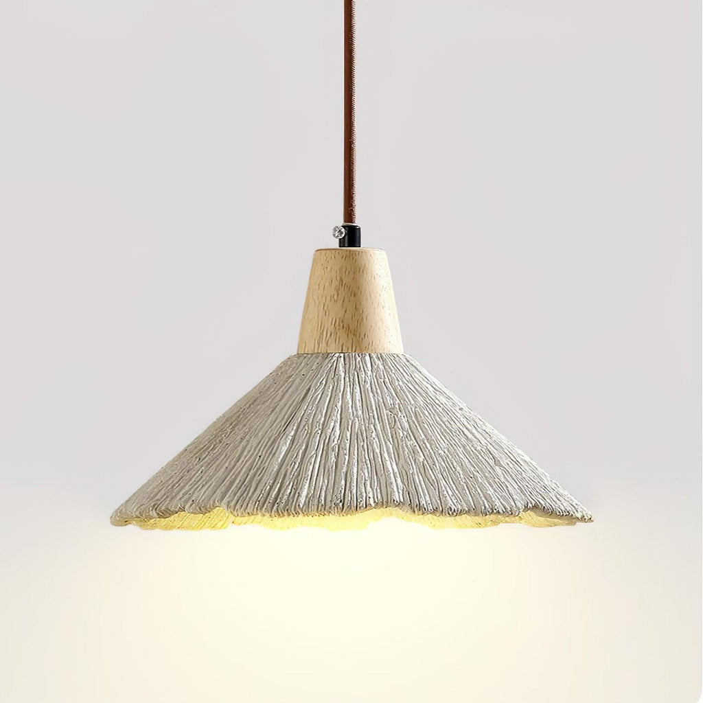 Solara Lampe suspendue en béton plissé - Neutralighting