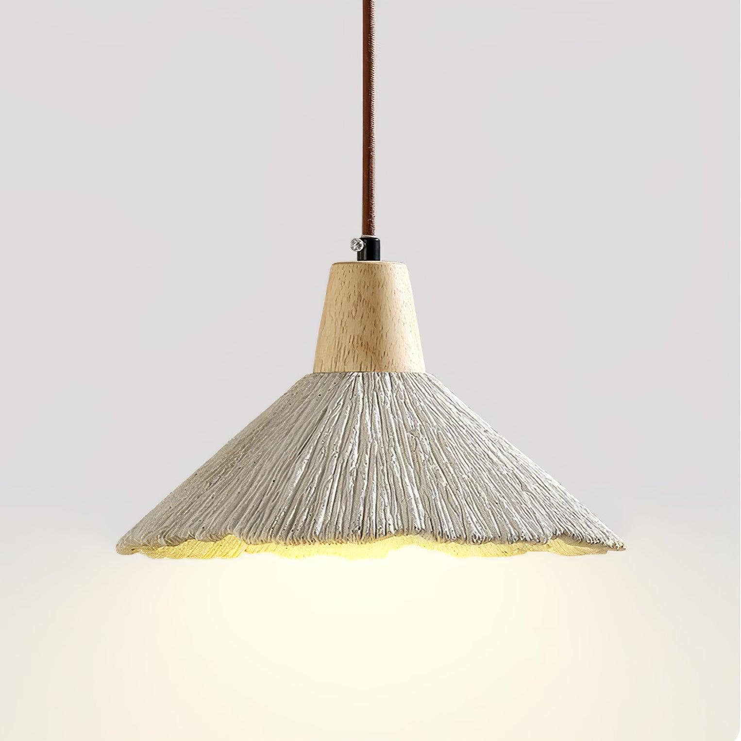 Solara Lampe suspendue en béton plissé - Neutralighting