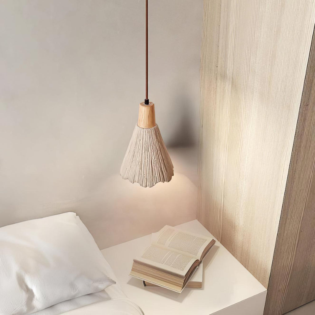 Solara Lampe suspendue en béton plissé - Neutralighting