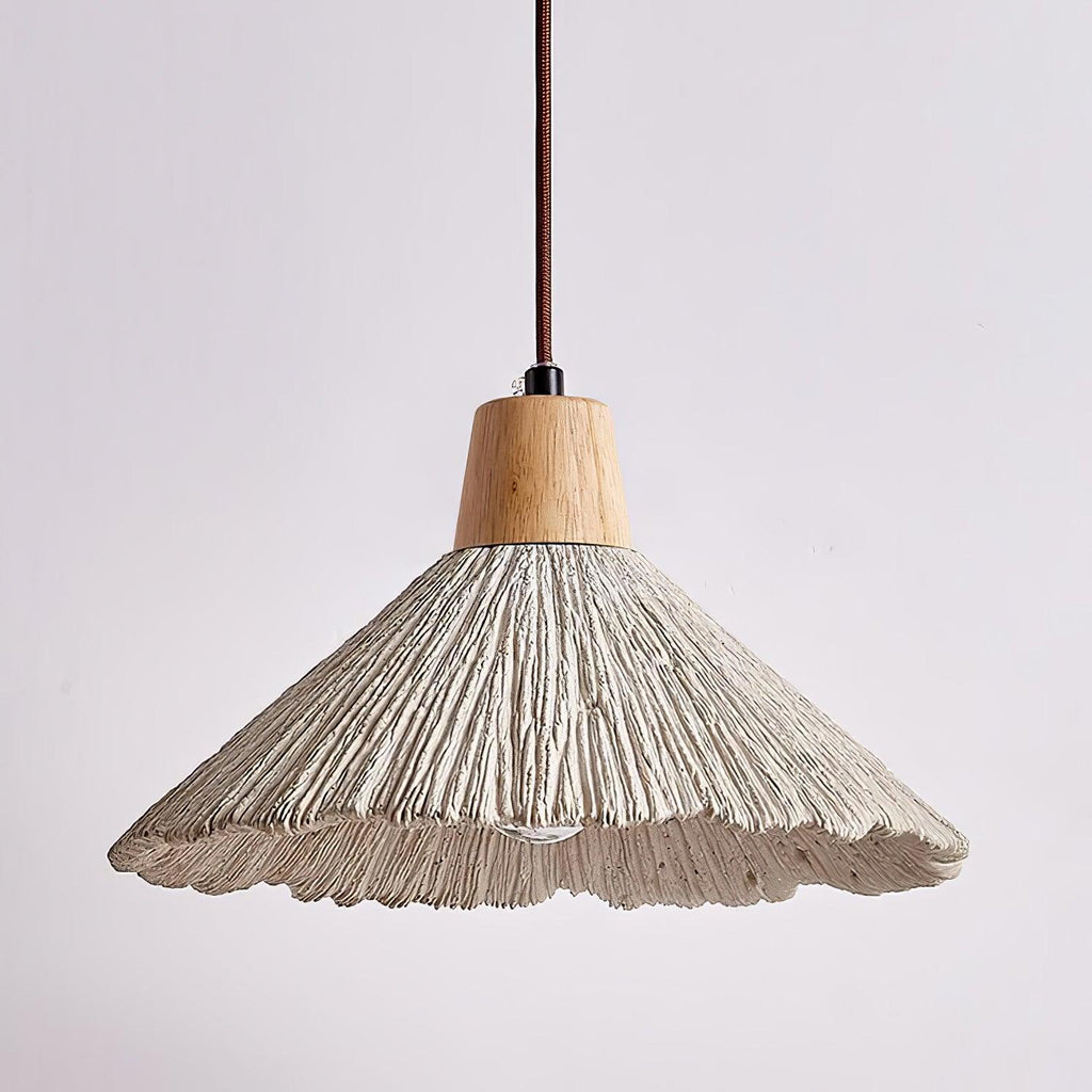 Solara Lampe suspendue en béton plissé - Neutralighting