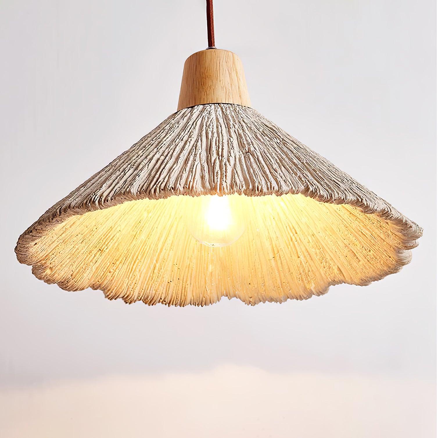 Solara Lampe suspendue en béton plissé - Neutralighting