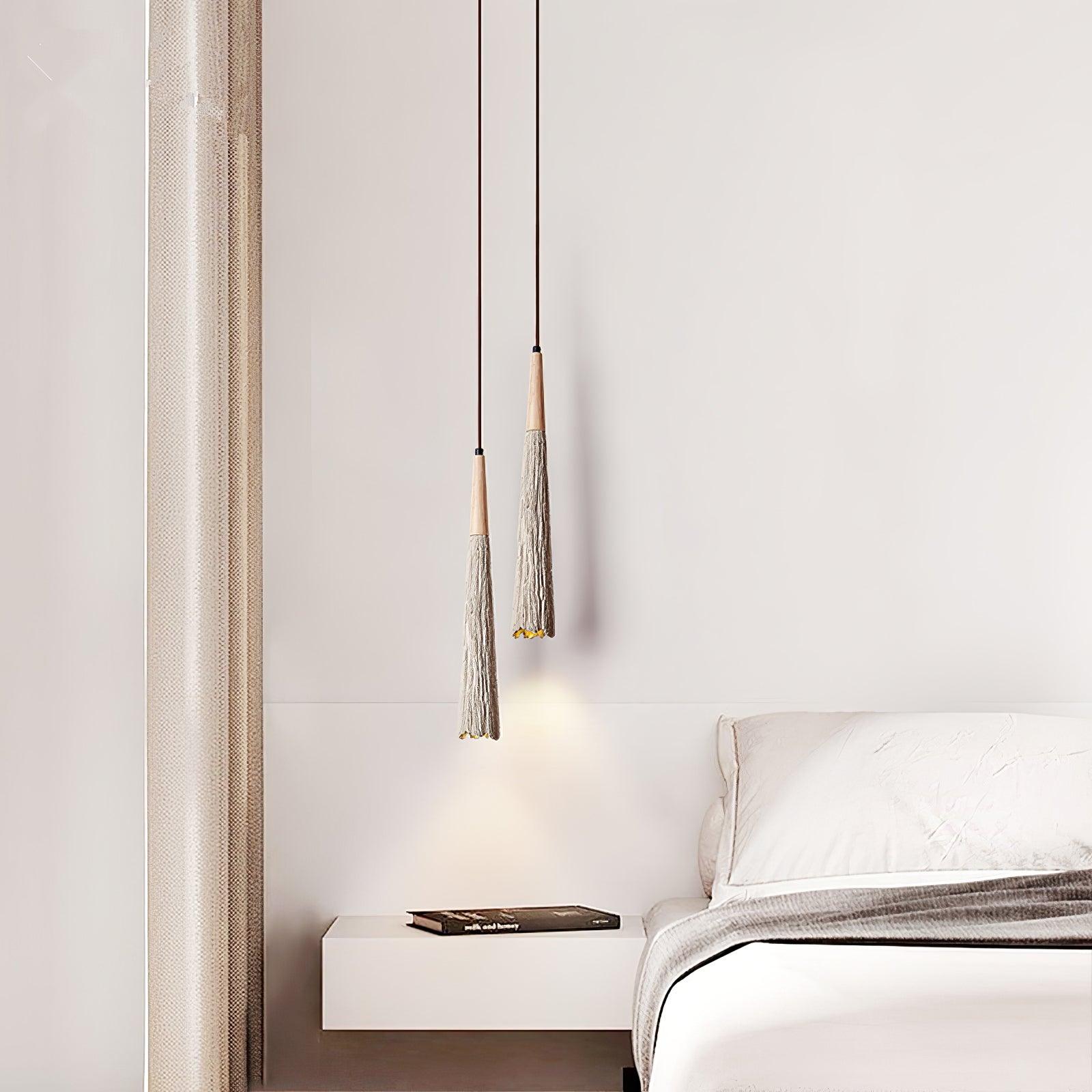 Solara Lampe suspendue en béton plissé - Neutralighting