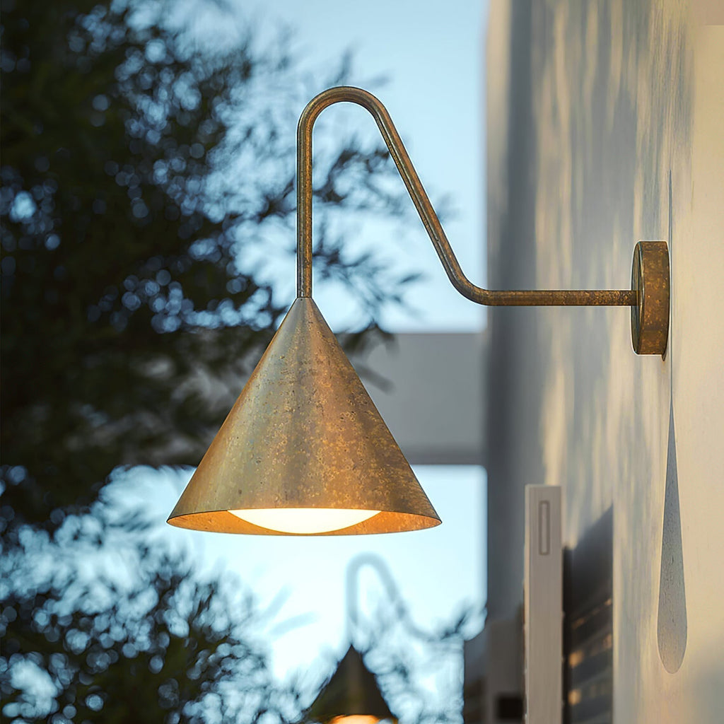 Whorl Lampe Murale Métal Acrylique Industrielle Vintage - Neutralighting
