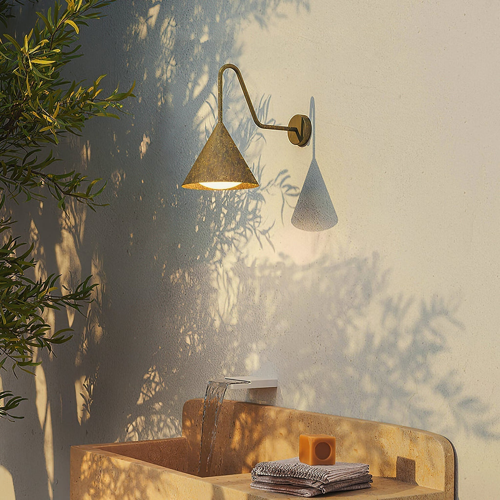Whorl Lampe Murale Métal Acrylique Industrielle Vintage - Neutralighting