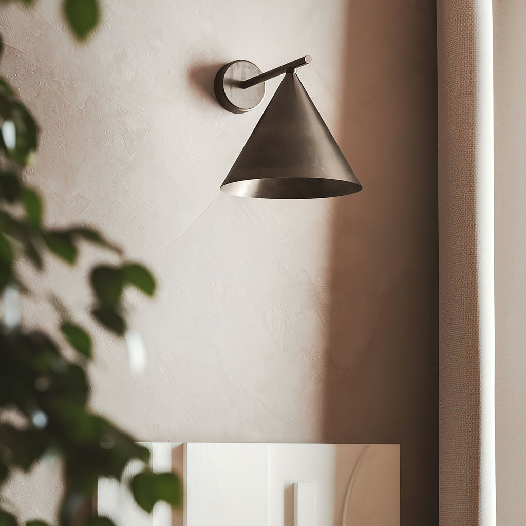 Whorl Lampe Murale Métal Acrylique Industrielle Vintage - Neutralighting