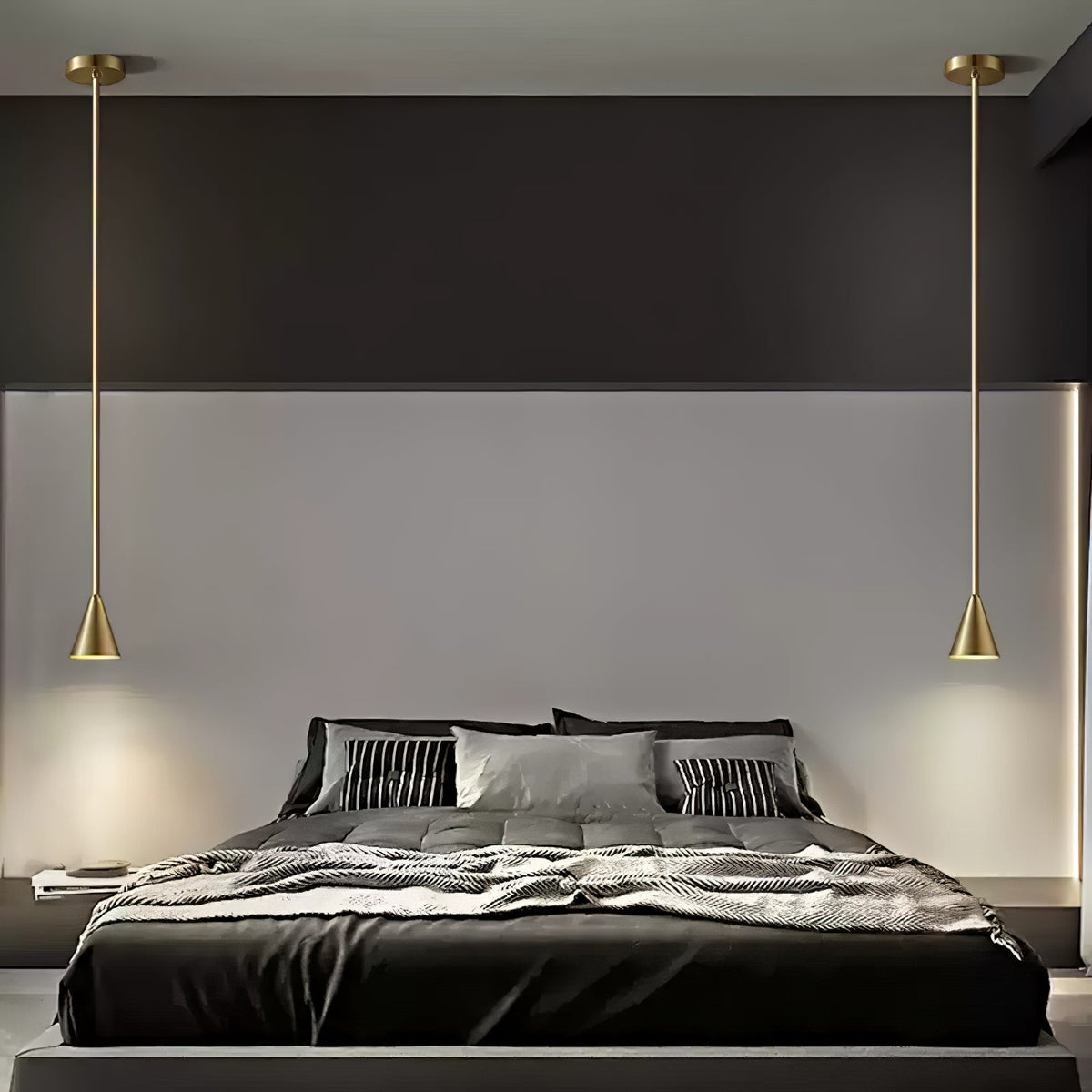 CutheionLampe Pendante en Laiton Moderne Minimaliste - Neutralighting