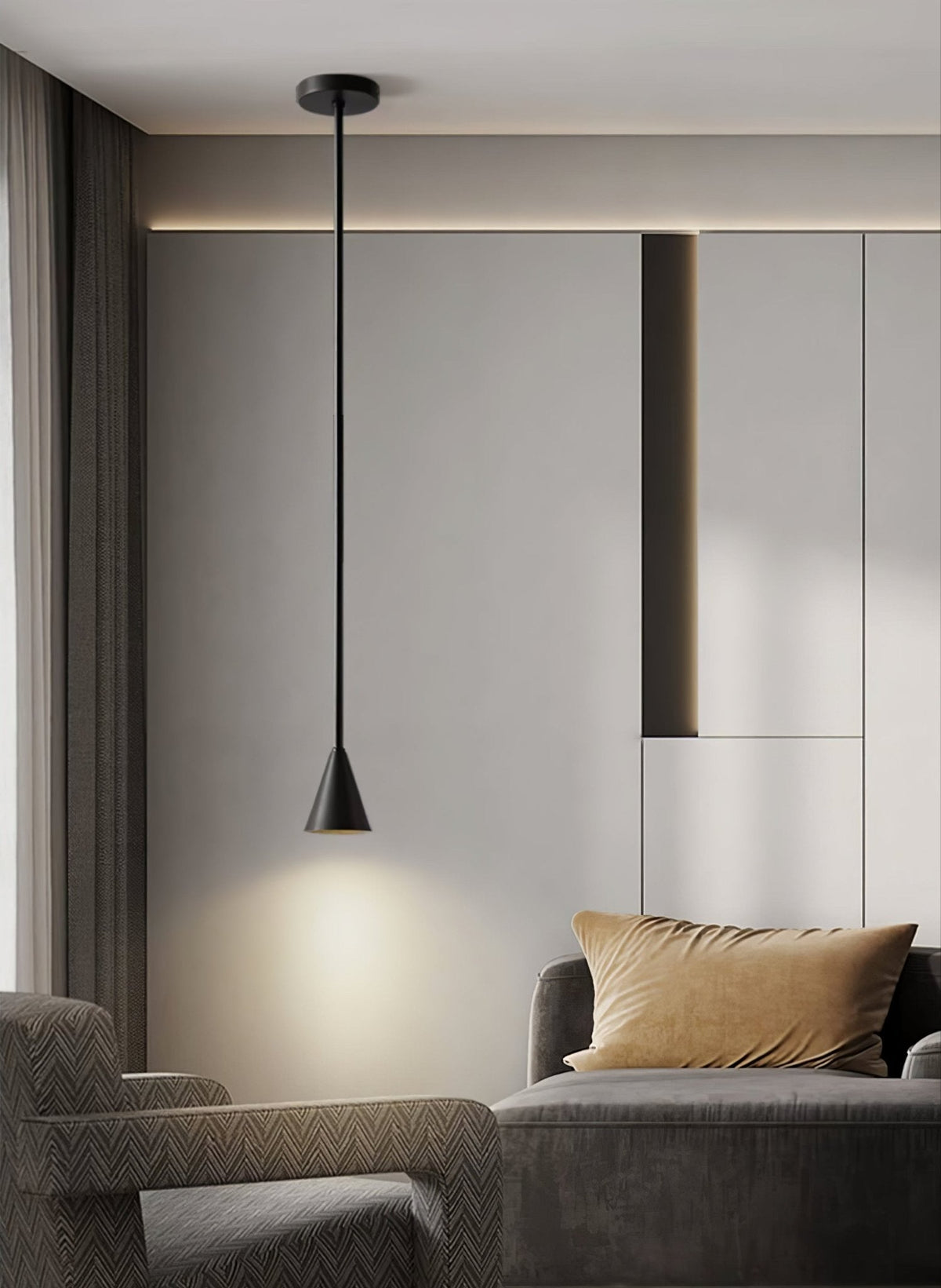 CutheionLampe Pendante en Laiton Moderne Minimaliste - Neutralighting