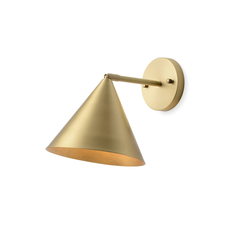 Lustra Lampe Murale Conique en Laiton Minimaliste - Neutralighting