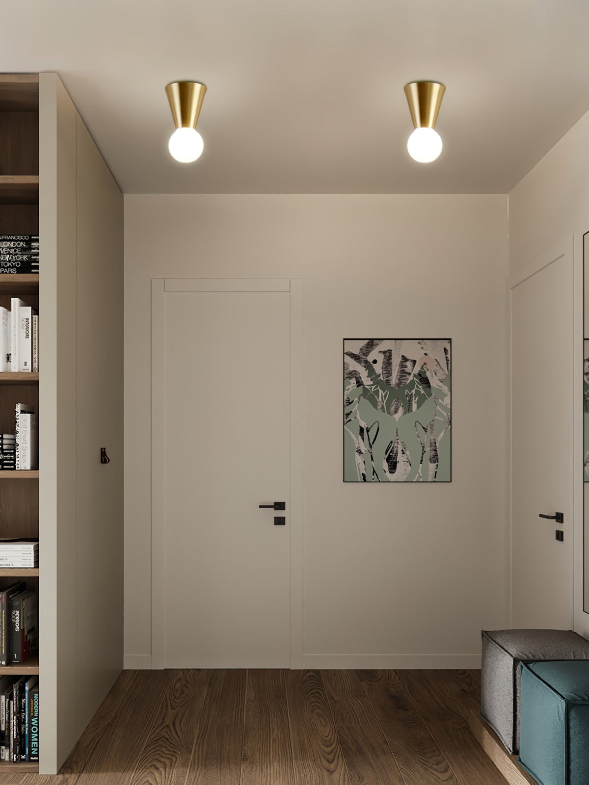 Nycareth Lampe Plafonnier Moderne Minimaliste en Verre - Neutralighting