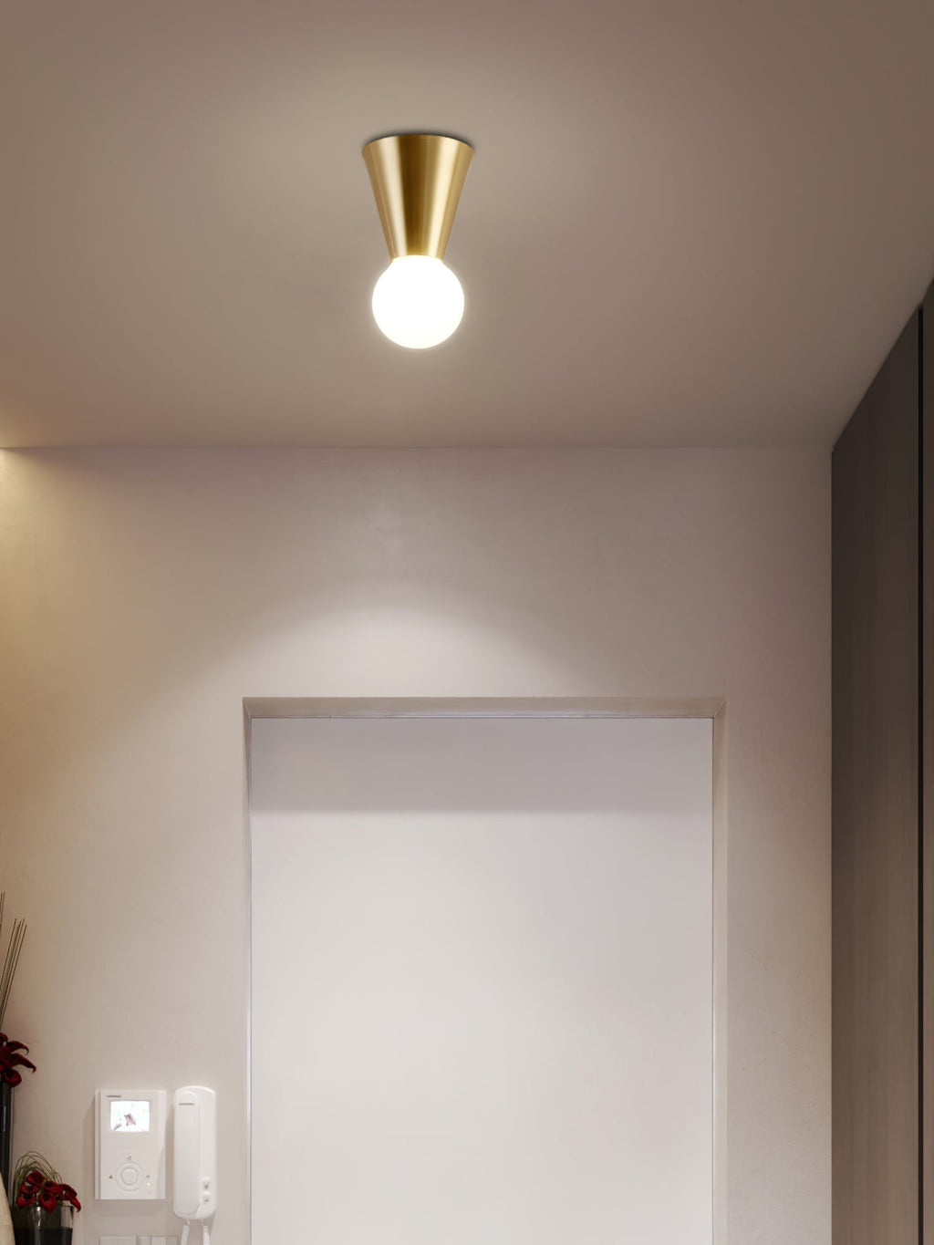 Nycareth Lampe Plafonnier Moderne Minimaliste en Verre - Neutralighting