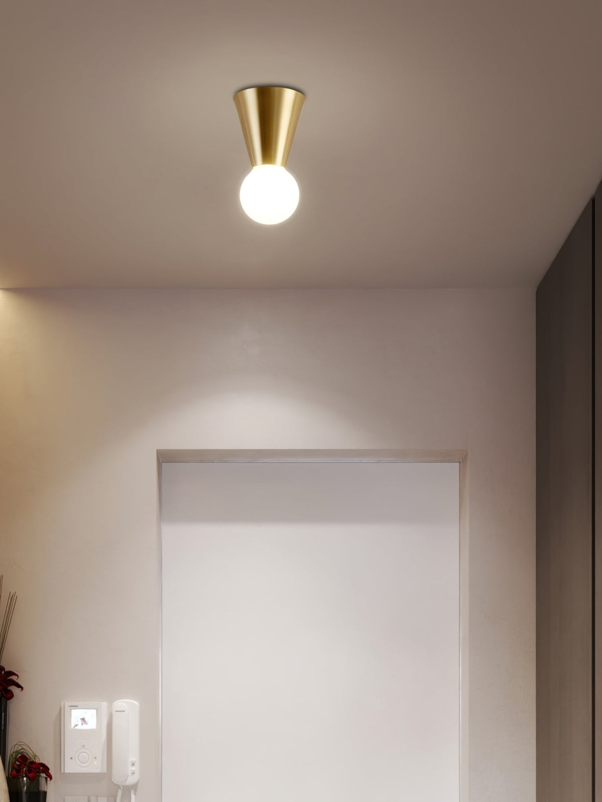 Nycareth Lampe Plafonnier Moderne Minimaliste en Verre - Neutralighting