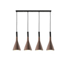Solara Lampe suspendue conique en béton industrielle - Neutralighting