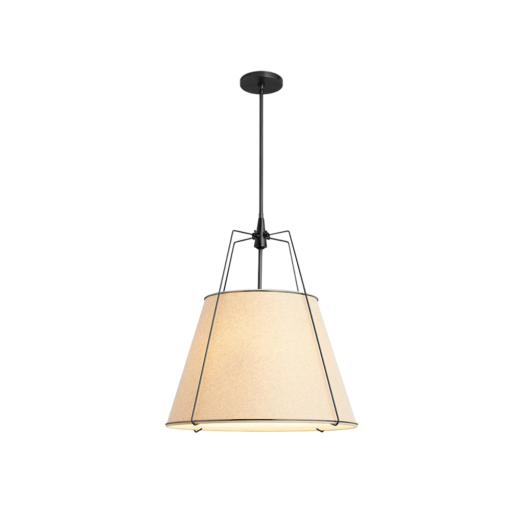 Veshaa Suspension Tissu Industrielle Vintage Tambour - Neutralighting