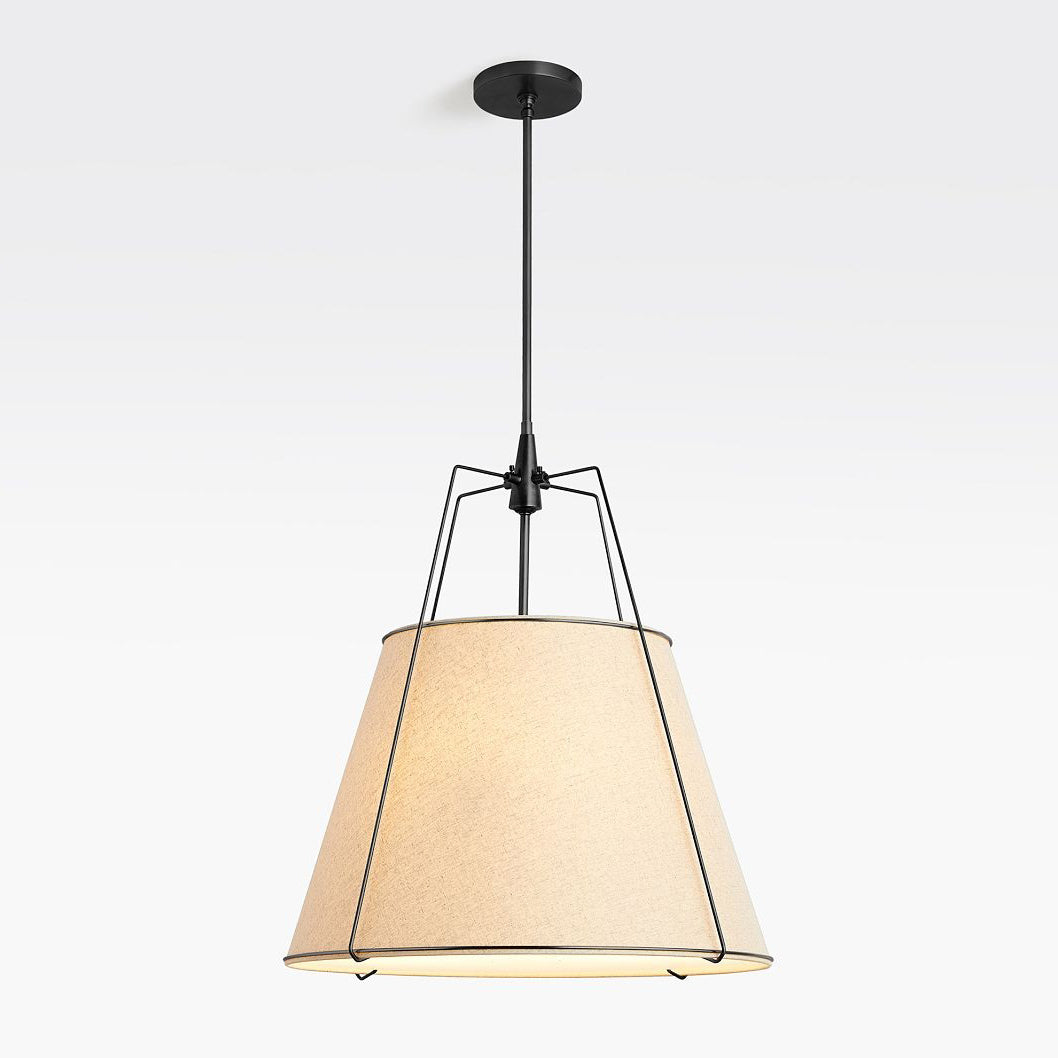 Veshaa Suspension Tissu Industrielle Vintage Tambour - Neutralighting