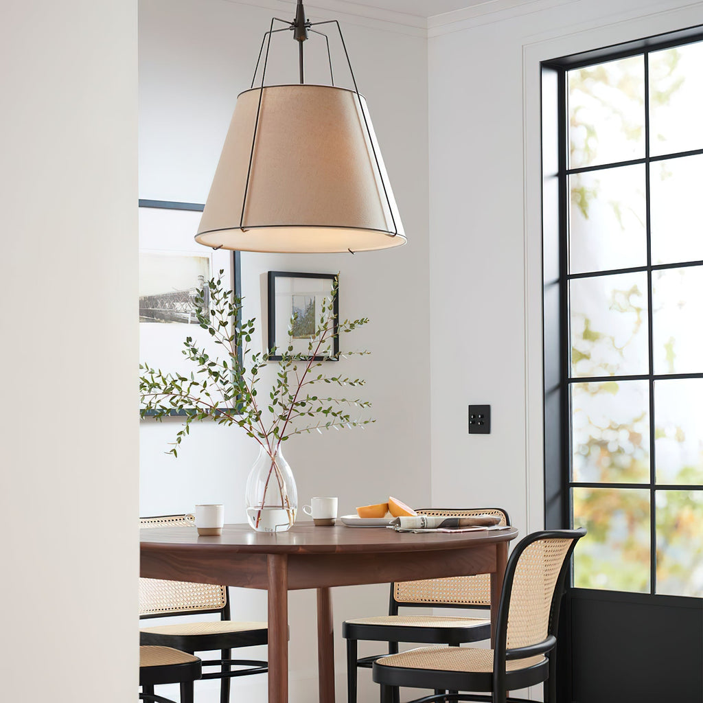 Veshaa Suspension Tissu Industrielle Vintage Tambour - Neutralighting