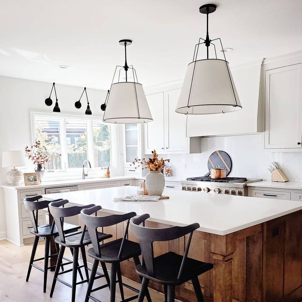 Veshaa Suspension Tissu Industrielle Vintage Tambour - Neutralighting