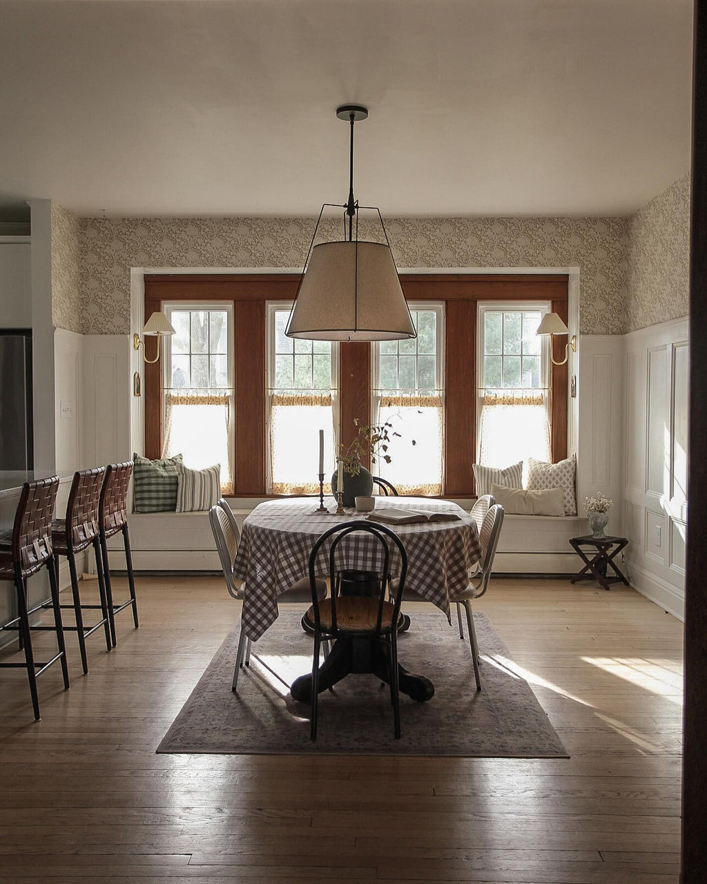 Veshaa Suspension Tissu Industrielle Vintage Tambour - Neutralighting