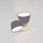 Fivra Lustra Applique Murale Double Abat-Jour - Neutralighting