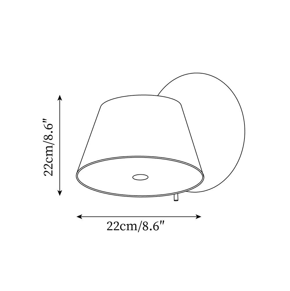 Fivra Lustra Applique Murale Double Abat-Jour - Neutralighting