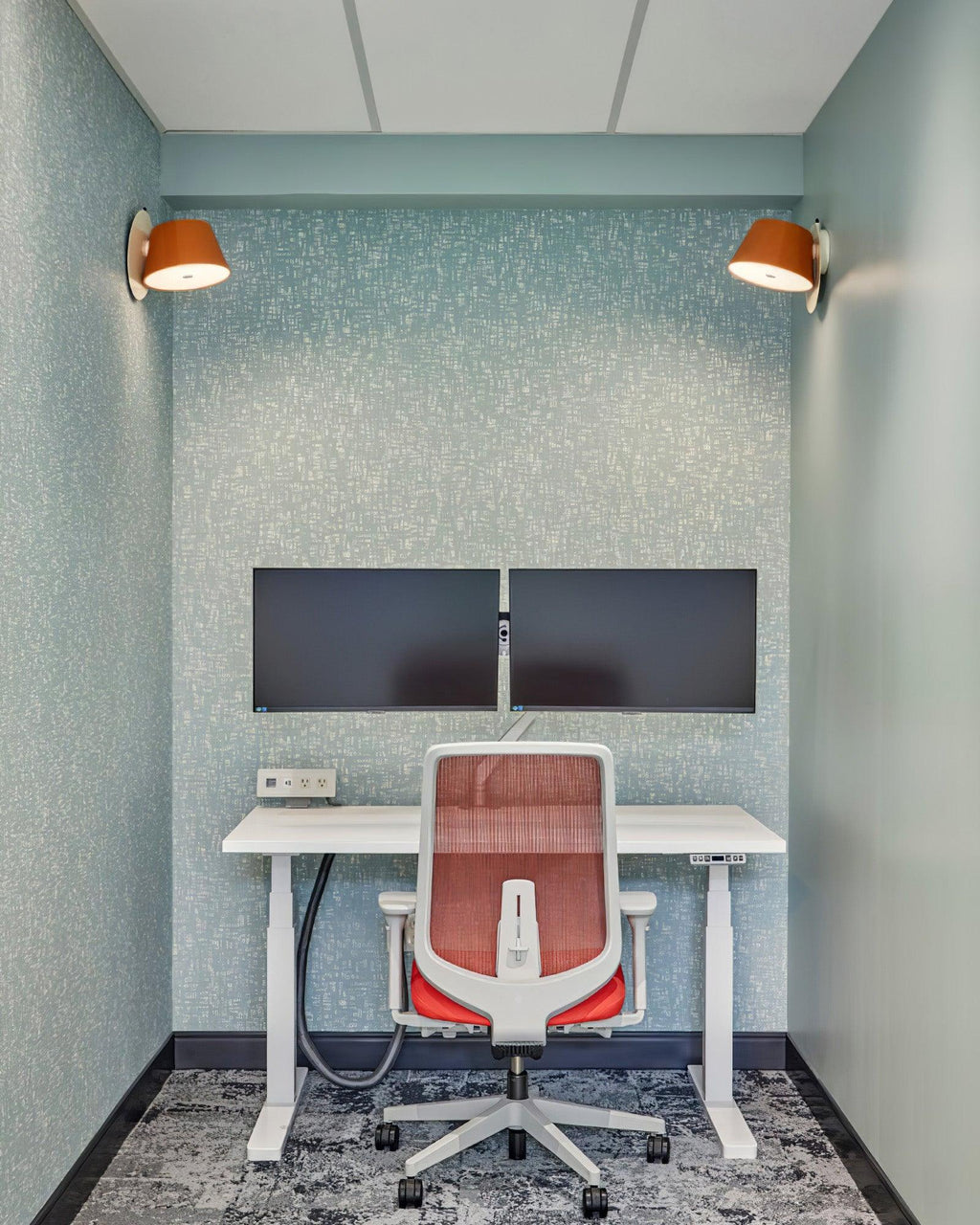 Fivra Lustra Applique Murale Double Abat-Jour - Neutralighting