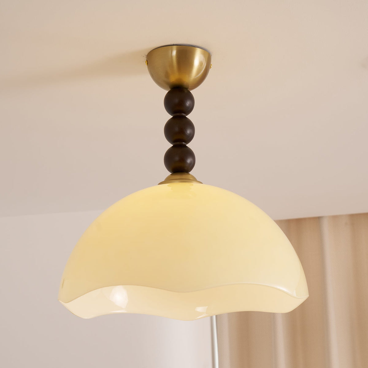 Syraeia Plafonnier Art Nordique en Verre Coral - Neutralighting