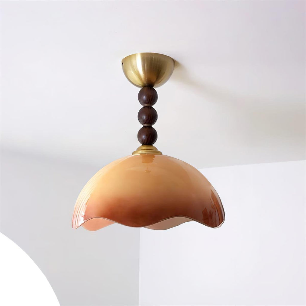 Syraeia Plafonnier Art Nordique en Verre Coral - Neutralighting