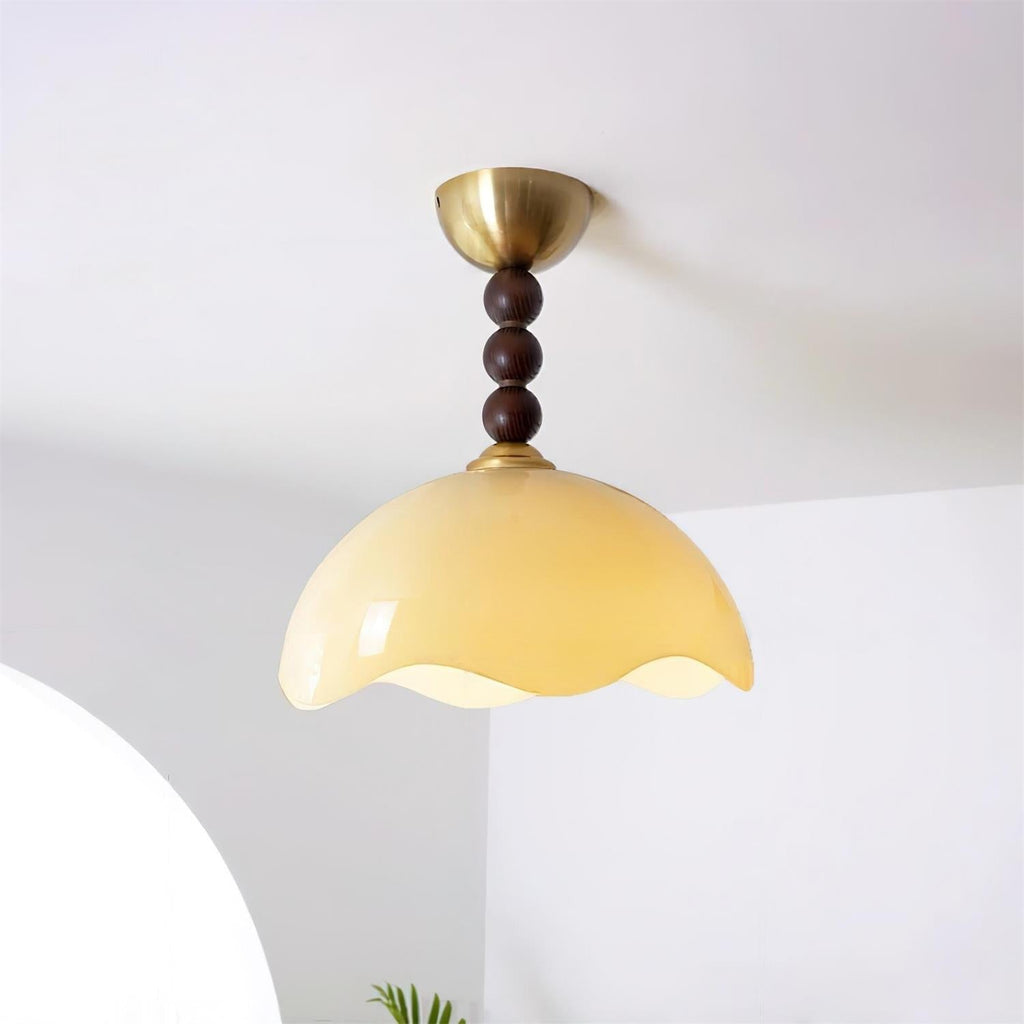 Syraeia Plafonnier Art Nordique en Verre Coral - Neutralighting