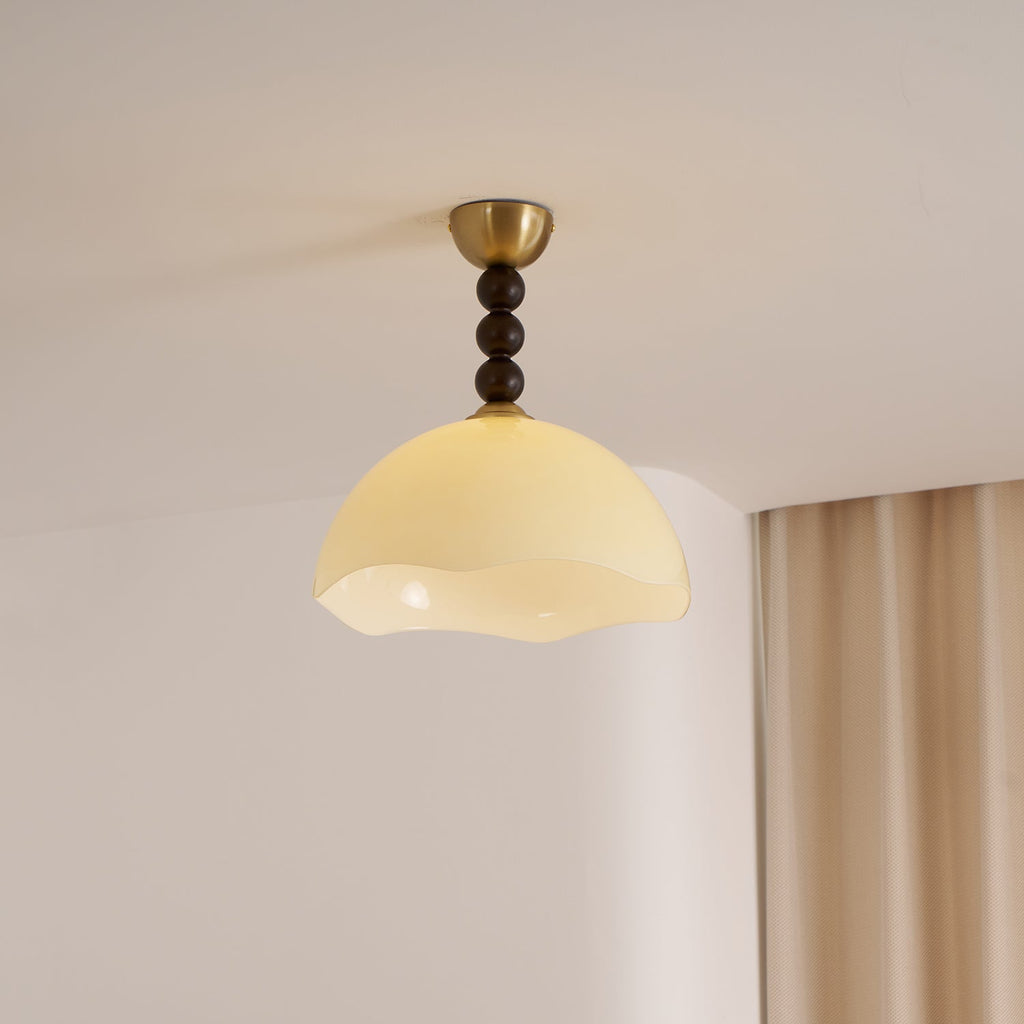 Syraeia Plafonnier Art Nordique en Verre Coral - Neutralighting