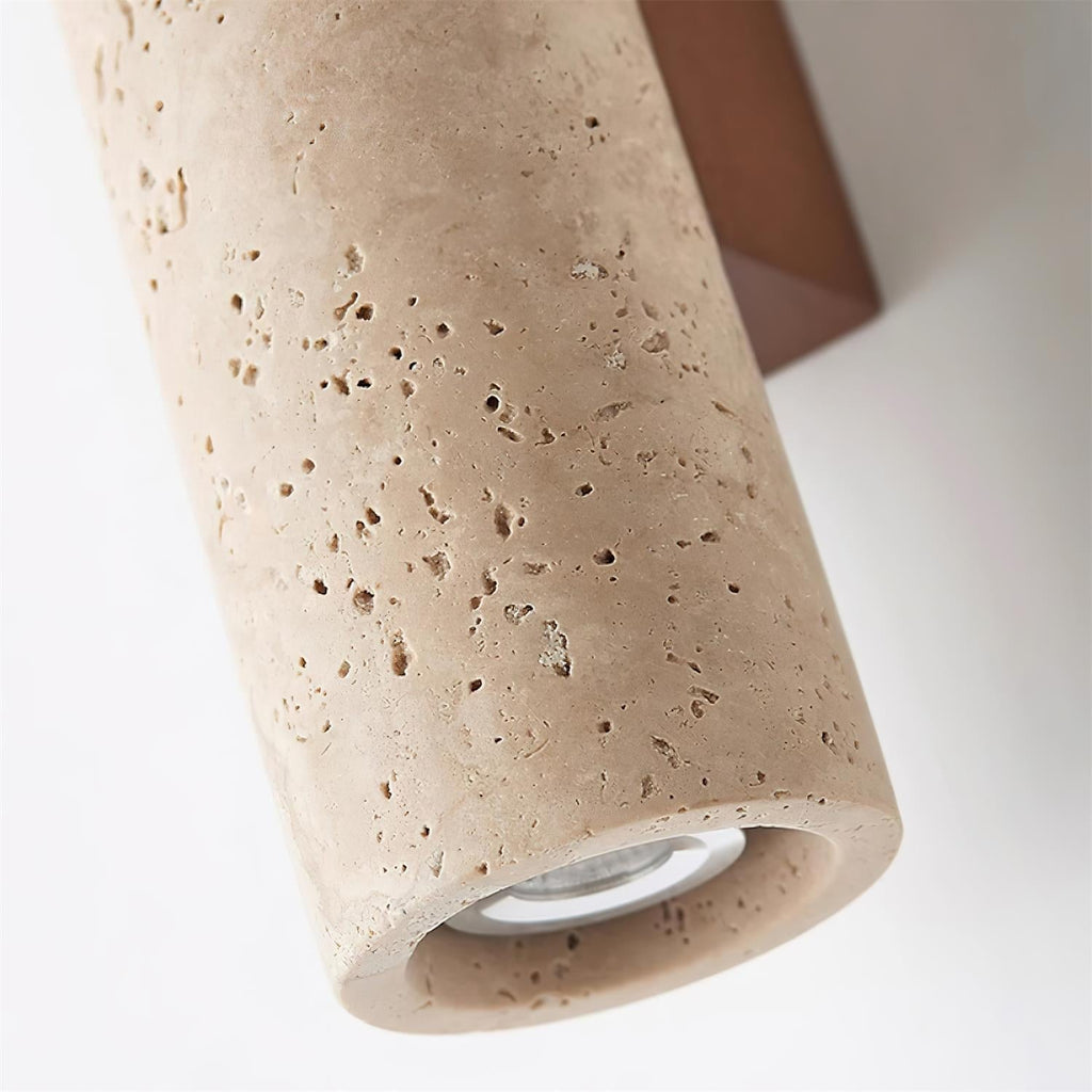 Lunaro Applique Murale Travertin Grande Minimaliste - Neutralighting