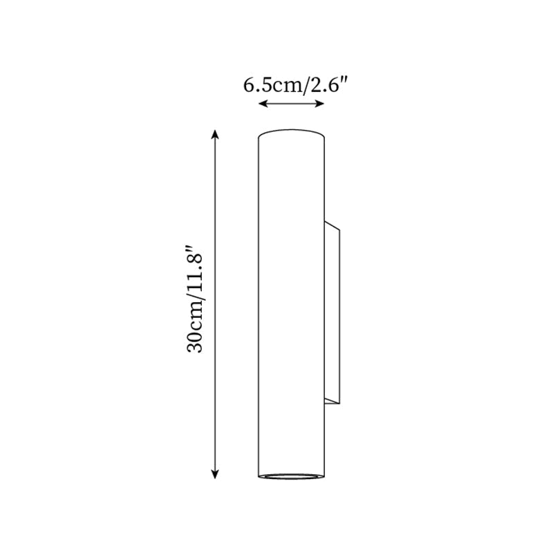 Lunaro Applique Murale Travertin Grande Minimaliste - Neutralighting
