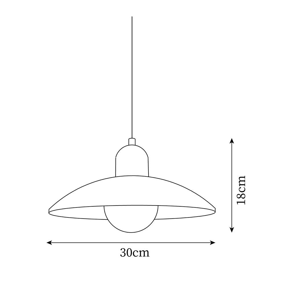 Norrin Lampe Pendante Dôme Moderne - Neutralighting
