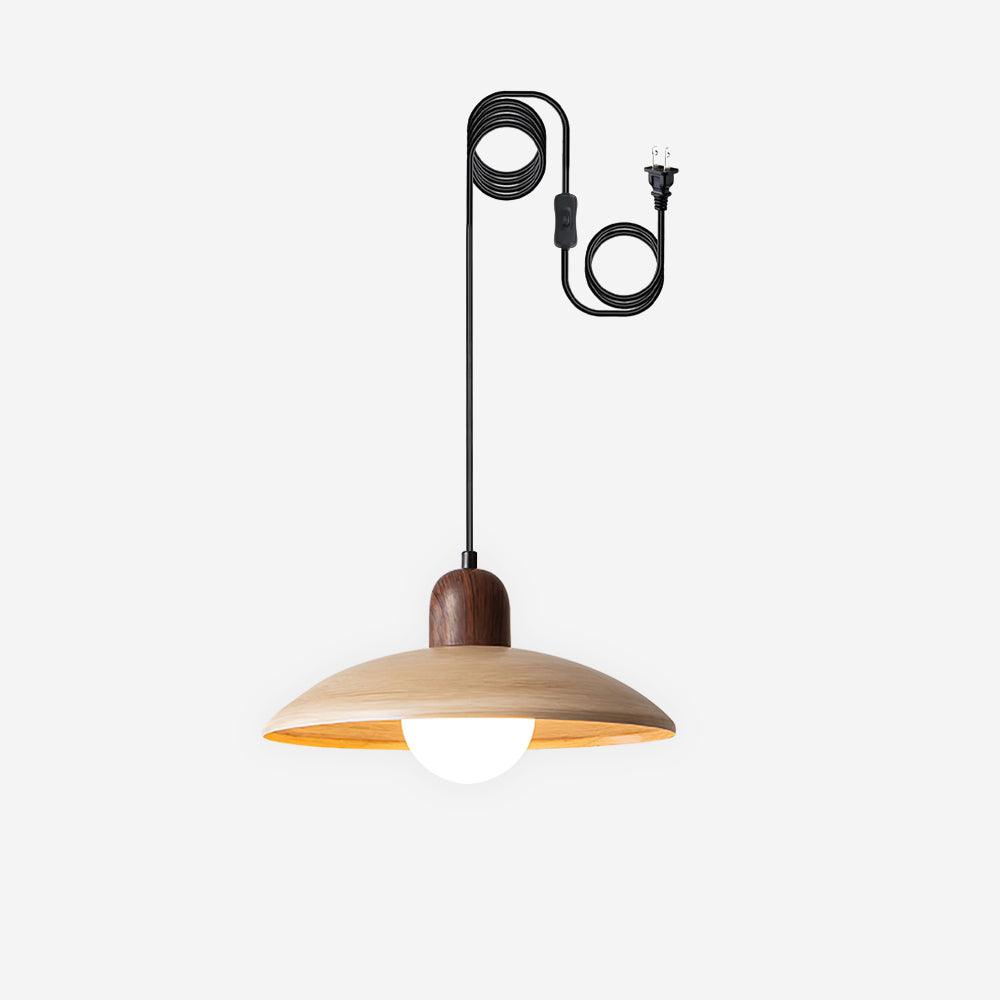 Woodora Lampe Pendante Industrielle à Brancher - Neutralighting